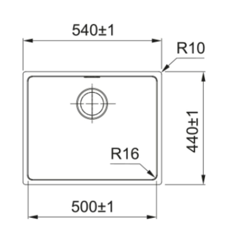 Chậu rửa bát Franke FEX 110-50 122.0588.016 4 Chậu rửa bát Franke FEX 110-50 122.0588.016 - Ảnh 2