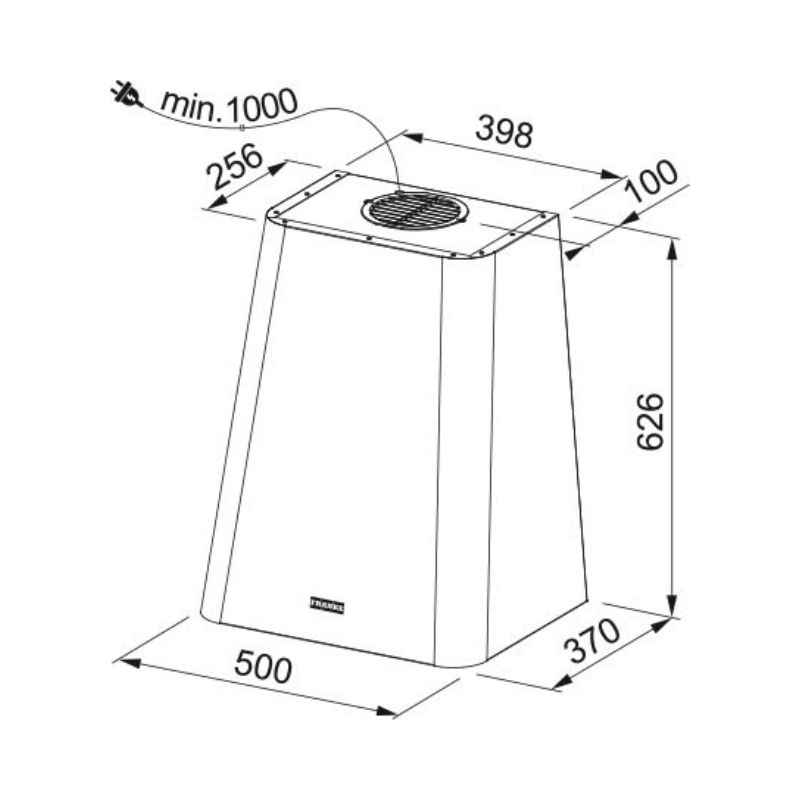 Máy Hút Mùi Áp Tường FRANKE FSMD 508 YL 5 Máy Hút Mùi Áp Tường FRANKE FSMD 508 YL - Ảnh 4