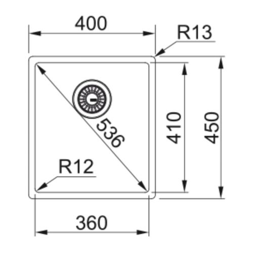 Chậu rửa chén Franke BOX 210-36 5 thong so chau rua chen franke box 210 36