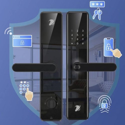 Khóa điện tử VNPT DLWA11 cửa gỗ 9 tinh nang khoa dien tu vnpt dlwa11 cua go