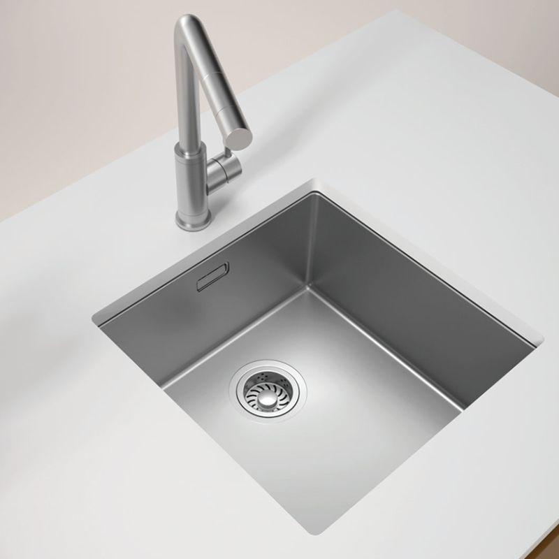 Chậu rửa chén bát inox HS24-SSN1S-440 Hafele 567.24.447 4 Ảnh chậu rửa chén bát inox HS24-SSN1S-440 Hafele 567.24.447