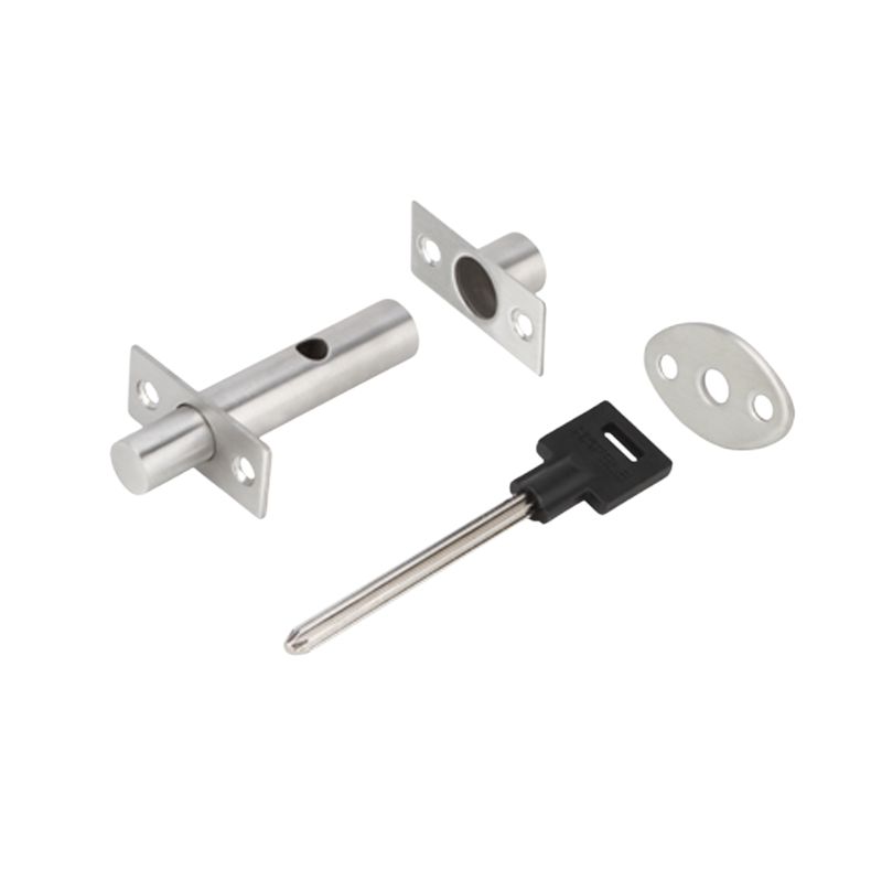 Chốt an toàn Hafele 911.62.357 inox mờ 106mm 2 Chốt an toàn Hafele 911.62.357 inox mờ 106mm