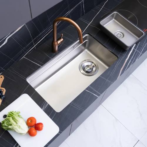 Chậu rửa bát 1 hố Nobinox ARVO V676 5 Chậu rửa bát 1 hố Nobinox ARVO V676 - Ảnh 3