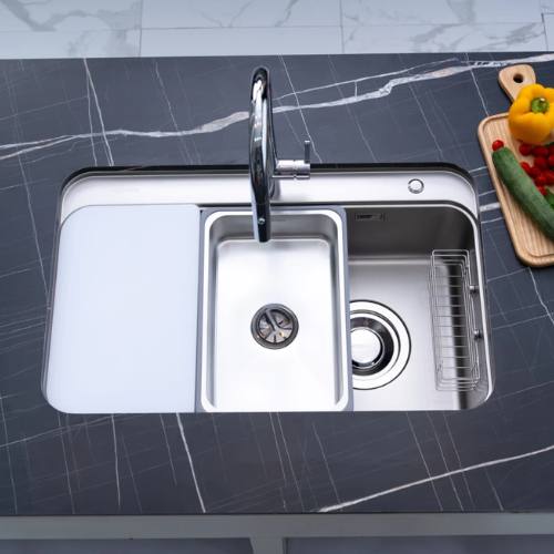 Chậu rửa bát 1 hố Nobinox NOVA A382 4 Chậu rửa bát 1 hố Nobinox NOVA A382 - Ảnh 2