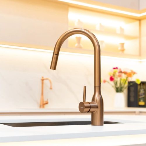 Vòi rửa bát dây rút Nobinox AQUA NX662T 7 anh voi rua bat day rut nobinox aqua nx662t
