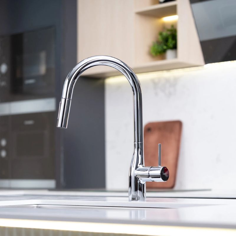 Vòi rửa bát dây rút Nobinox JAPA NX998 4 Vòi rửa bát dây rút Nobinox JAPA NX998 - Ảnh 2