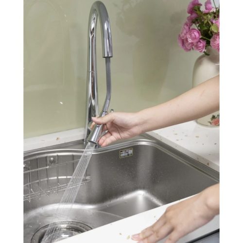 Vòi rửa bát Nobinox LOTUS NX640 8 Ảnh vòi rửa bát Nobinox LOTUS NX640