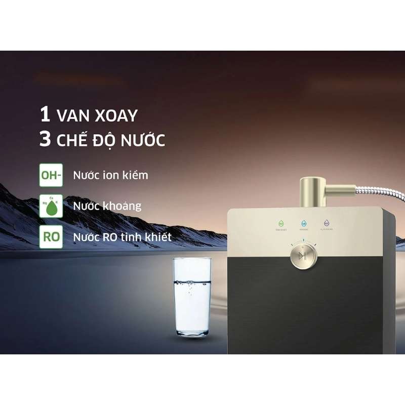 Máy tạo nước Hydrogen ion kiềm Kangaroo Sumire KGRF04E 5 Máy tạo nước Hydrogen ion kiềm Kangaroo Sumire KGRF04E - Ảnh 3