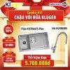 Combo 17: Chậu Kluger KU7844FS Plus + Vòi Kluger KLF0030S 1 Combo 17: Chậu Kluger KU7844FS Plus + Vòi Kluger KLF0030S