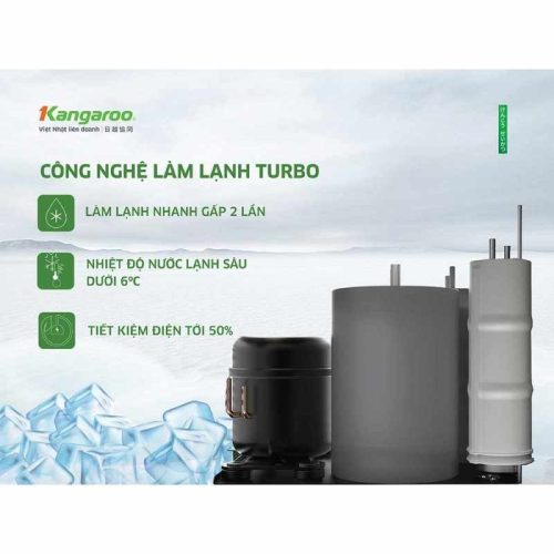 Máy lọc nước ion kiềm nóng lạnh Kangaroo KGHC12A3 9 cong nghe may loc nuoc kangaroo sumire hydrogen ion kiem nong lanh kghc12a3