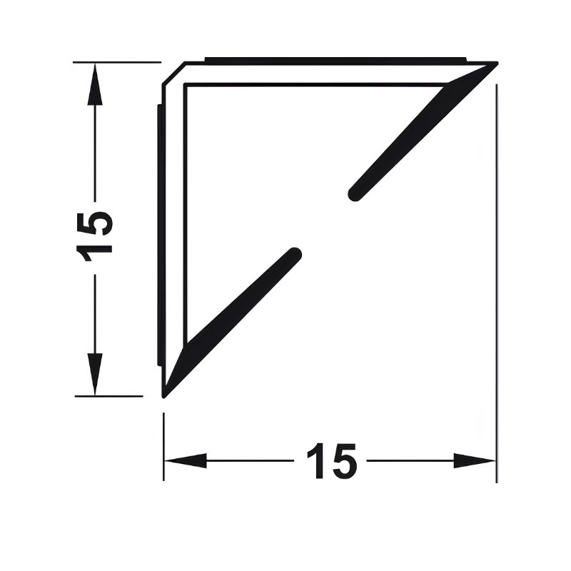 Đệm cửa chống khói Hafele 950.11.151 B 12x2400mm 7 Đệm cửa chống khói Hafele 950.11.151 B 12x2400mm - Ảnh 5