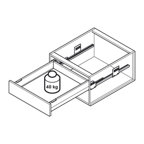 Ray hộp Matrix Box P Plus Hafele 513.27.305 7 tai trong ray hop matrix box p plus hafele 513 27 305