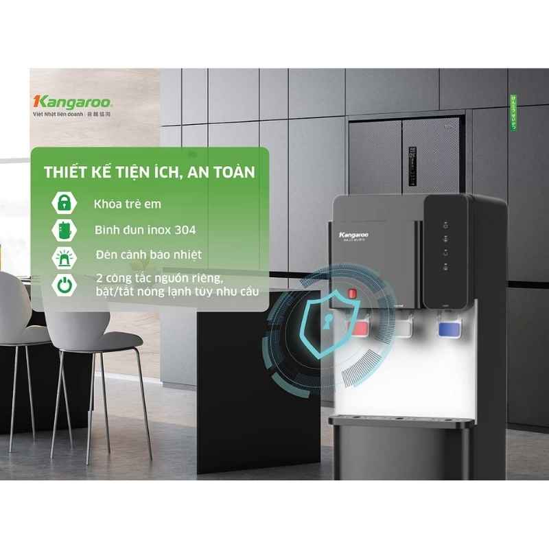 Cây nước nóng lạnh Kangaroo KG699A3 4 Cây nước nóng lạnh Kangaroo KG699A3 - Ảnh 2
