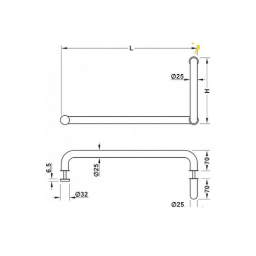 Tay nắm kính PSS Hafele 981.52.108 4 thong so tay nam kinh pss hafele 981 52 108