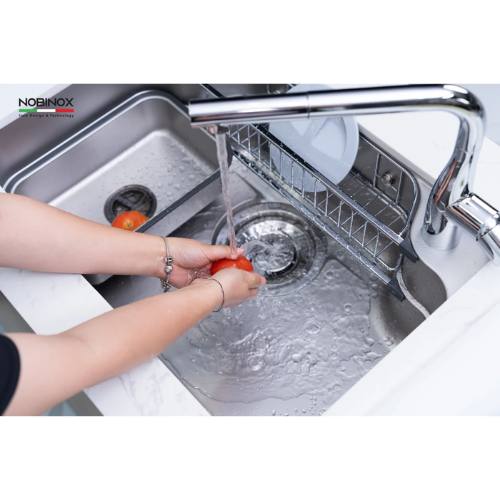 Chậu rửa bát 1 hố Nobinox ARVO B370 5 Chậu rửa bát 1 hố Nobinox ARVO B370 - Ảnh 3