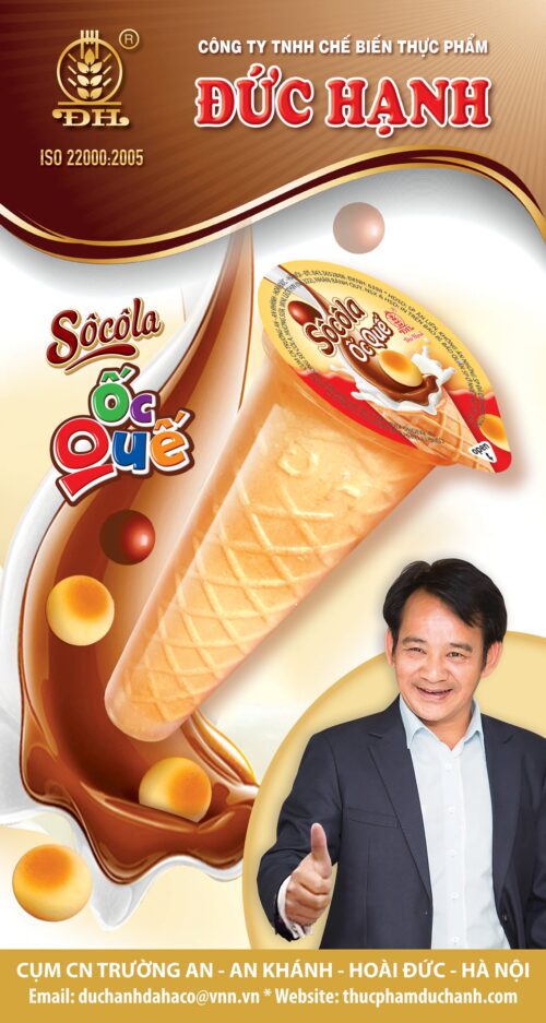 Kẹo sô cô la Ốc quế