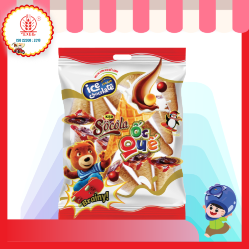 KẸO SOCOLA ỐC QUẾ 300gr