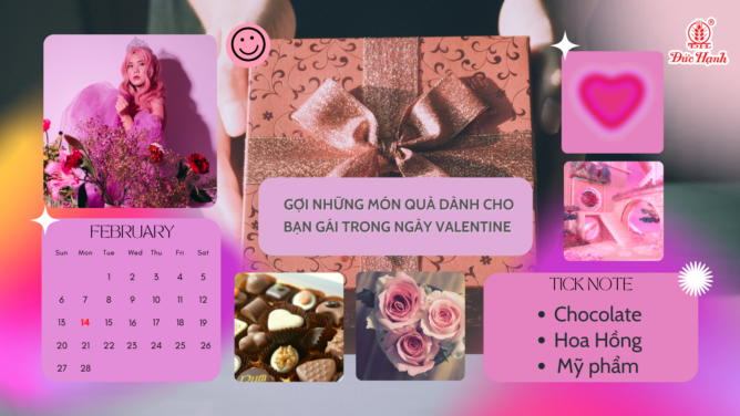 Gợi những món quà dành cho bạn gái trong ngày Valentine