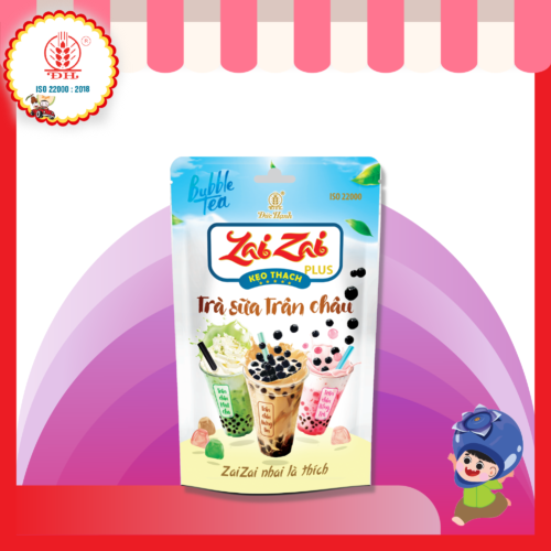 Kẹo thạch Zai Zai plus trà sữa trân châu 320gram