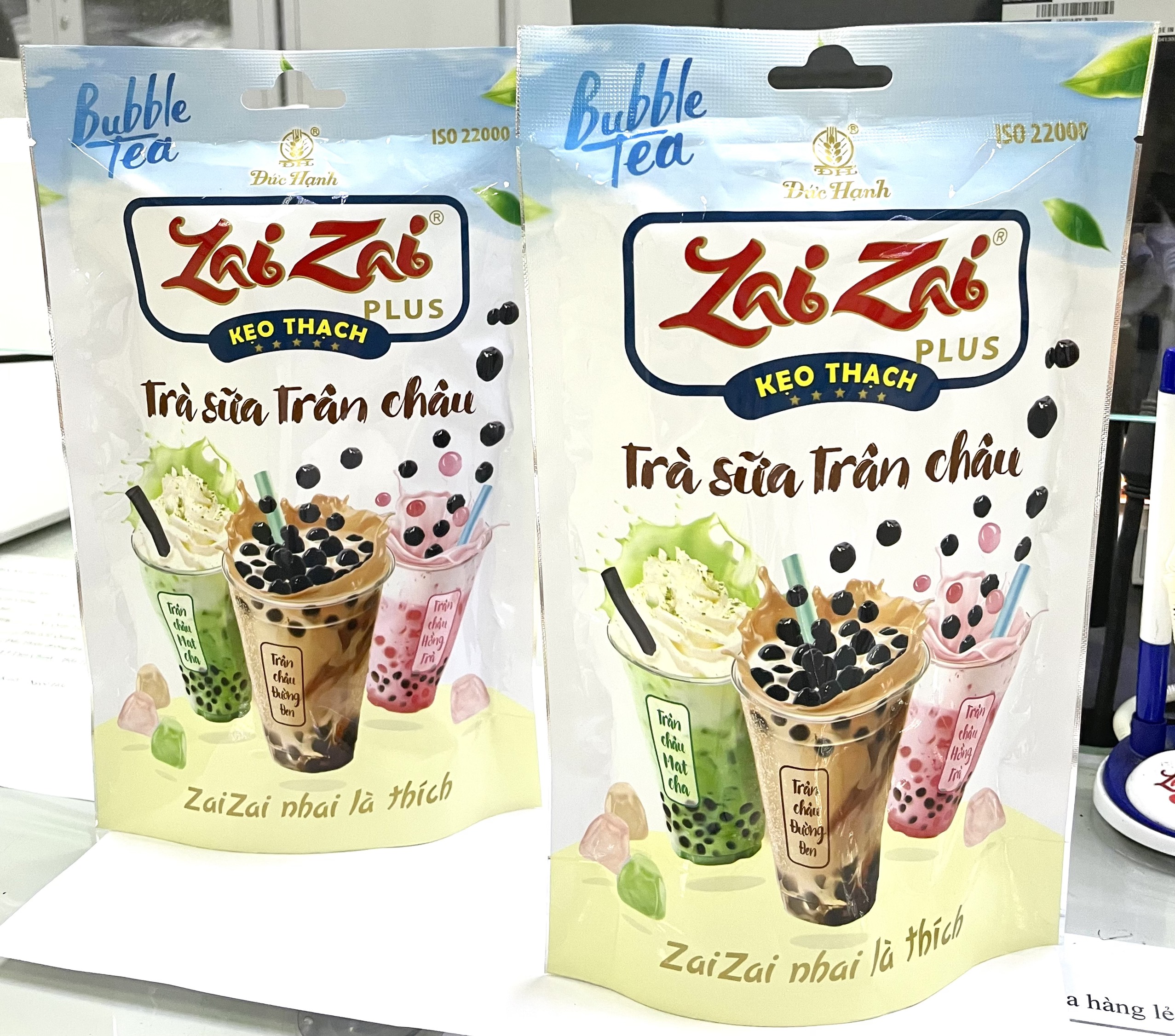 Kẹo thạch Zai Zai plus trà sữa trân châu 320gram 4 Kẹo thạch Zai Zai plus trà sữa trân châu 320gram - Image 2