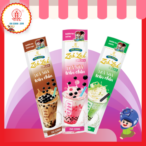 Kẹo thạch Zai Zai plus trà sữa trân châu