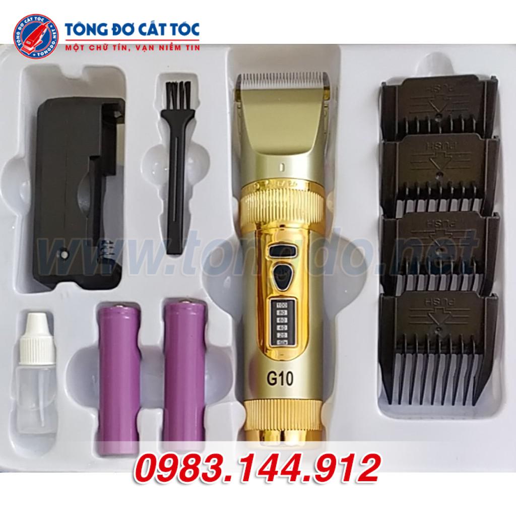 Tông đơ Kato G10 lưỡi sứ (2 pin)