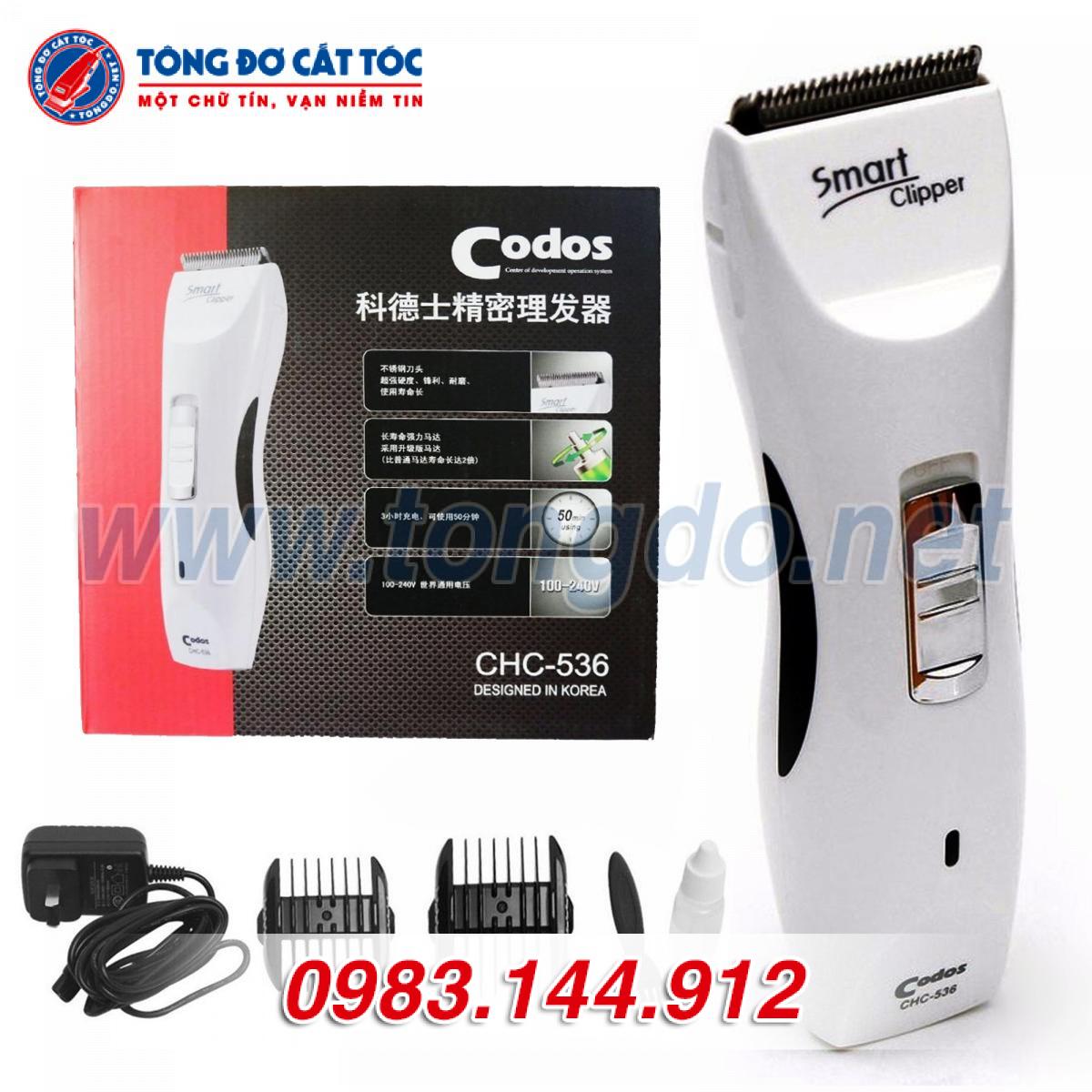 Tông đơ Codos 536(6,5W 1h)