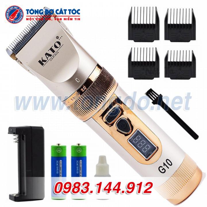 Tông đơ Kato G10 lưỡi thép (2 pin)