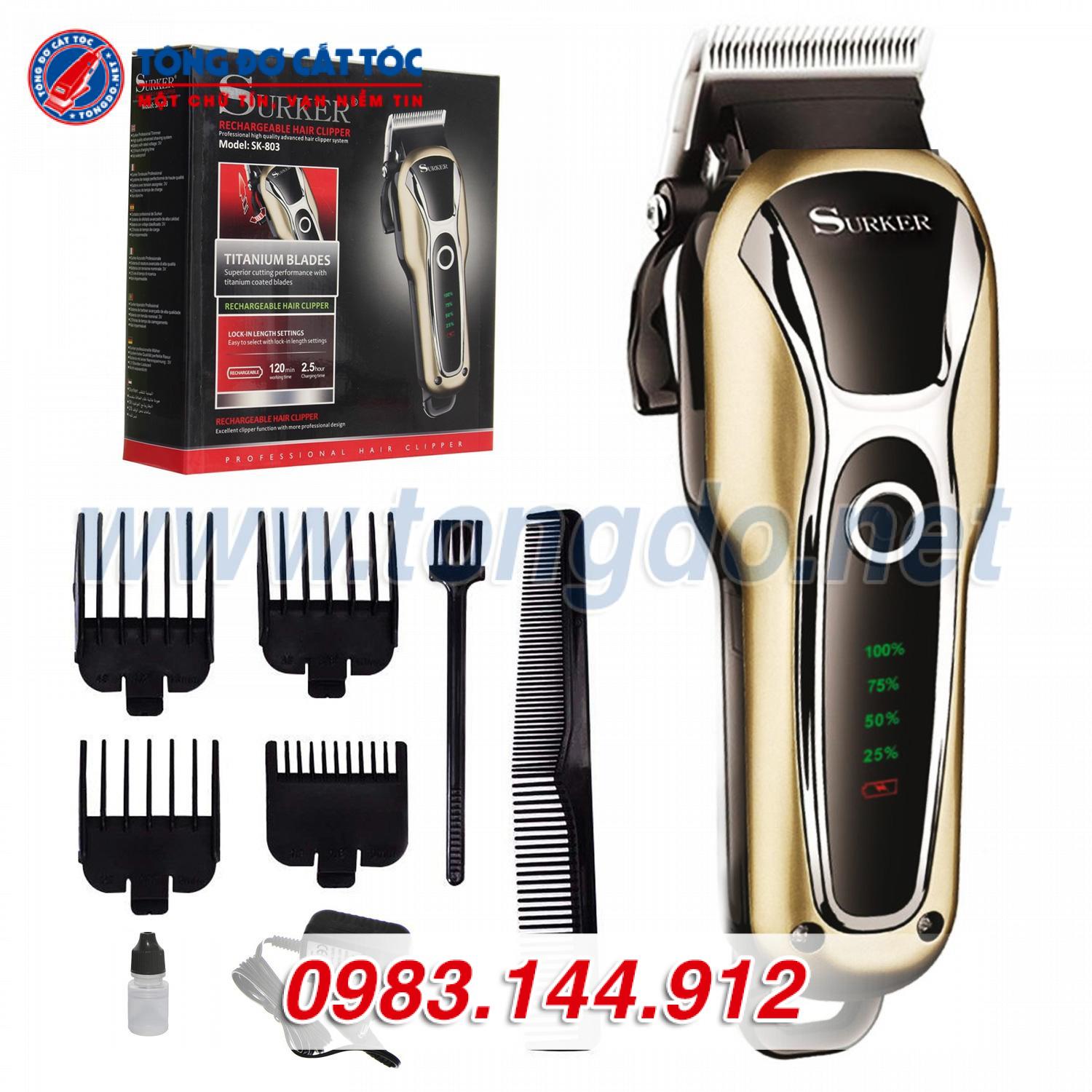Tông đơ Surker SK-803(6W 2h)