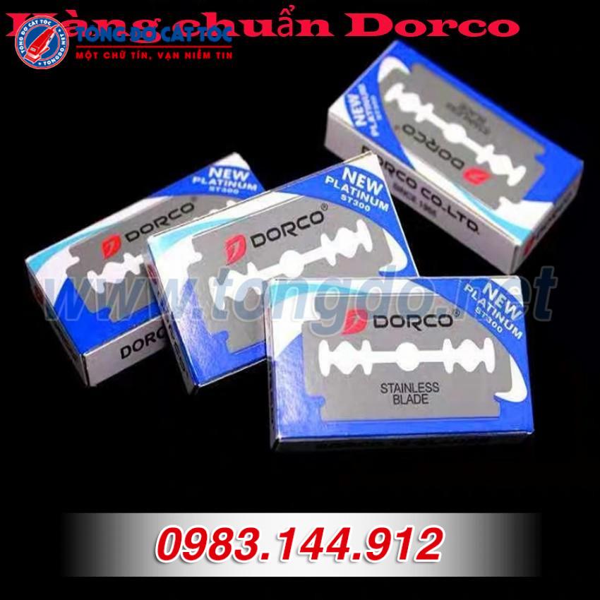Lưỡi D0rco chất lượng cao, Hộp 100 Lưỡi Dao Lam D0rco ST300 Hàn Quốc
