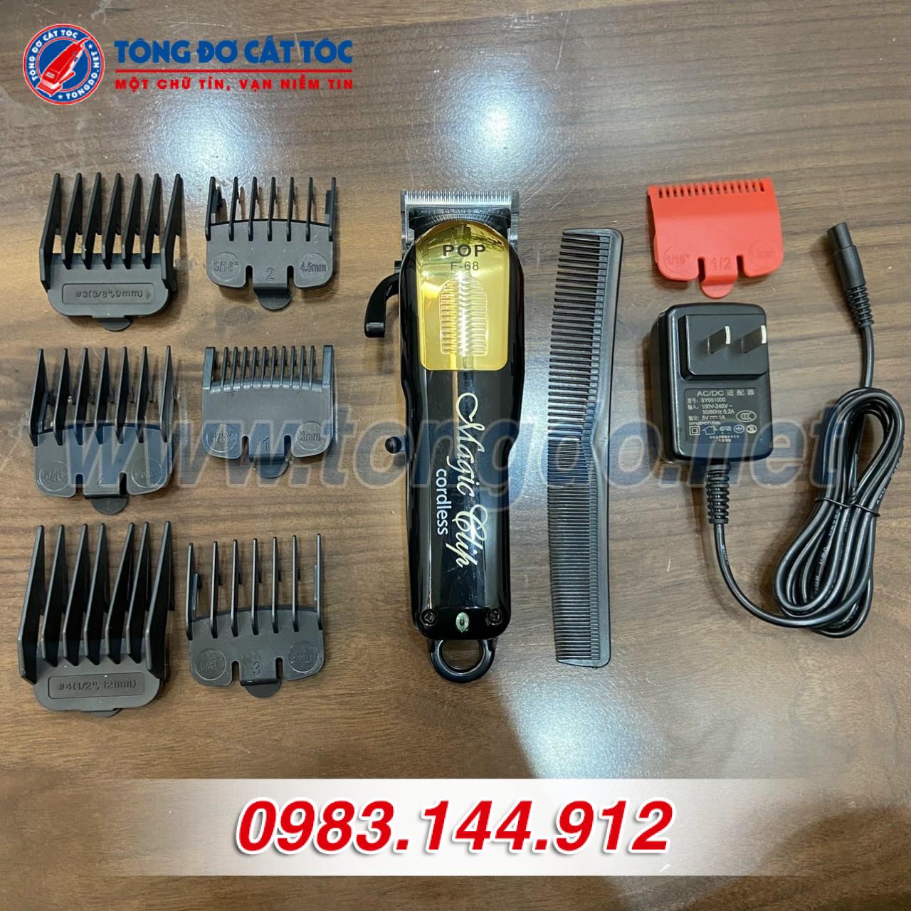 Tông đơ lưỡi kép Magic Clip POP F-68(10W 5h)