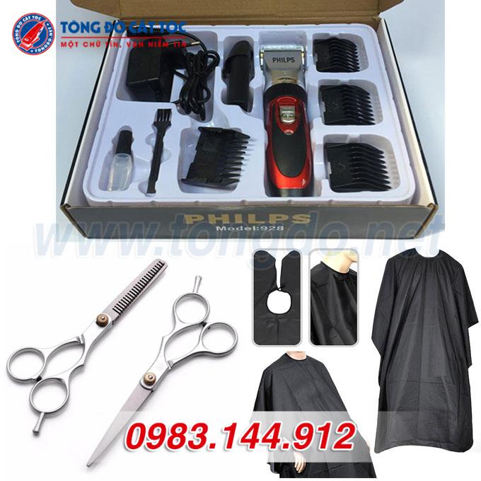 Combo Tông Đơ Cắt Tóc Gia Đình PL928