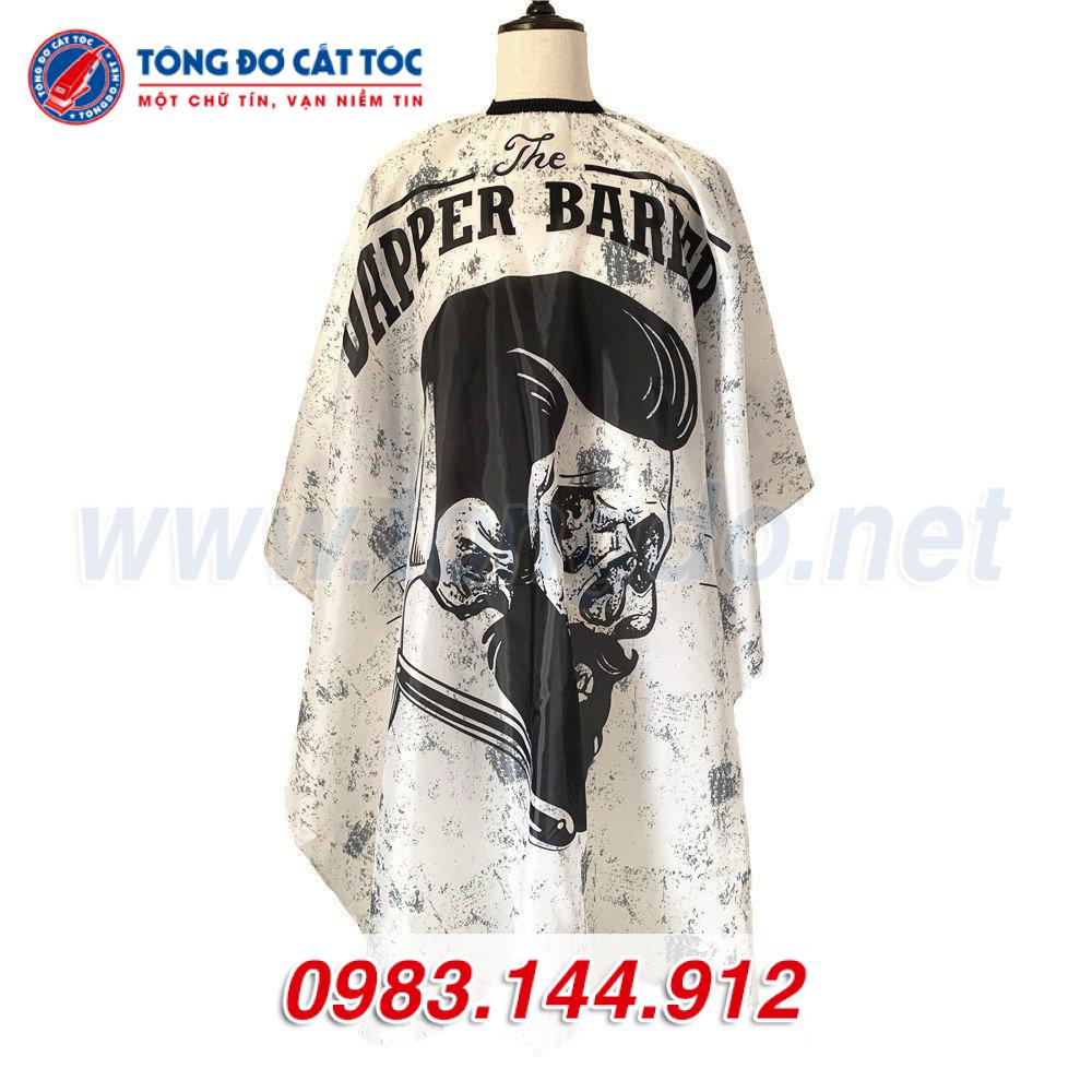 Áo choàng cắt tóc Barber Shop (A6)