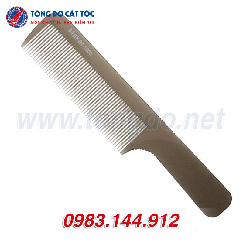 Lược Makar bản to cắt tóc nam mỏng dẻo xông tóc tốt (MK-1803)