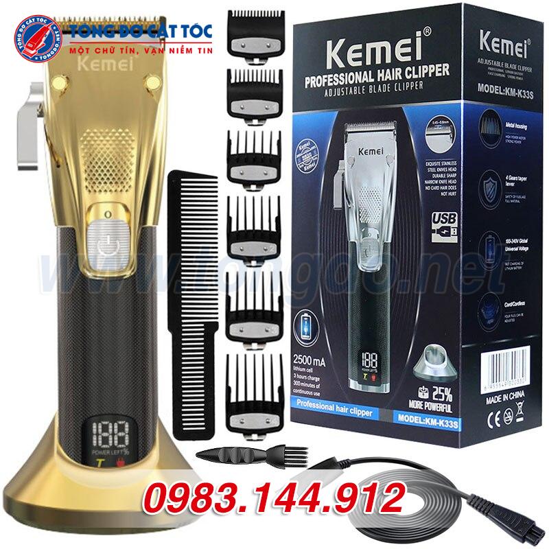 Tông đơ cắt tóc Kemei K33S(8W 5h)