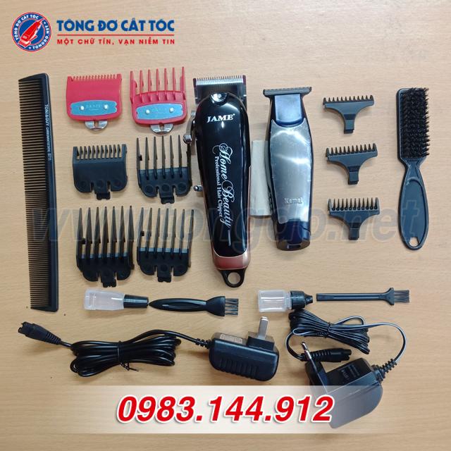 Combo Tông Đơ Chuyên Nghiệp Jame 1070 – MS04