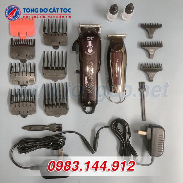 Combo Tông đơ lưỡi kép ZSZ F32 - MS02