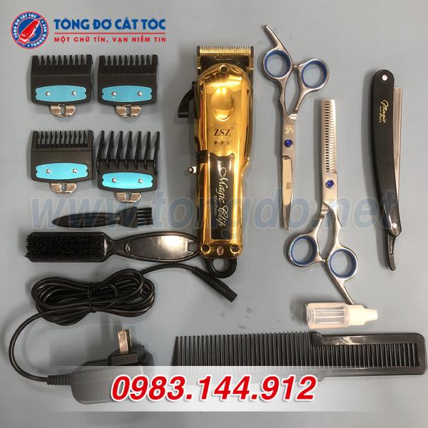 Combo Tông Đơ lưỡi kép F80 - MS02