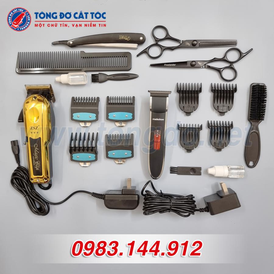 Combo tông đơ chuyên nghiệp F80 - MS05