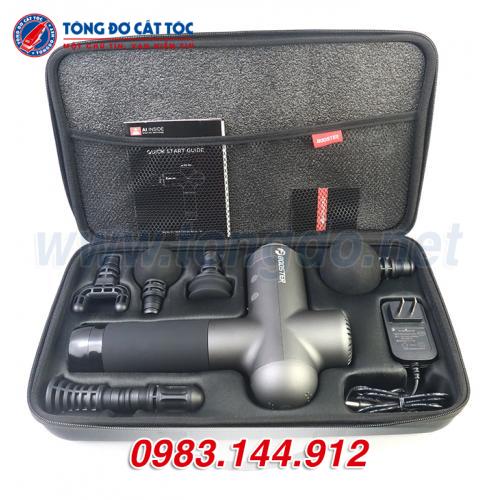 Súng massage gun Ai Booster Lightsaber 126W - Cảm biến lực đấm AI - Booster .vn